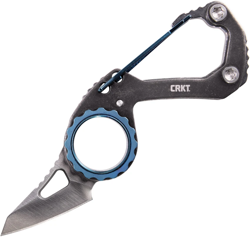 CRKT Mike Bond Compano Sheepsfoot Slip Joint Knife Carabiner (1.44" Satin), CRKT Mike Bond Compano Sheepsfoot Slip Joint Knife Carabiner (1.44" Satin) for Sale, CRKT Mike Bond Compano Sheepsfoot Slip Joint Knife Carabiner (1.44" Satin)