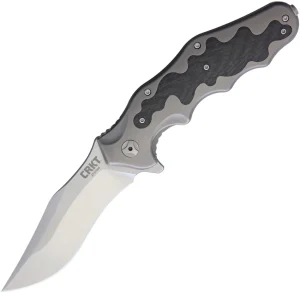 CRKT Ken Onion Motley Flipper Knife Carbon Fiber/Ti (Satin) K210CFXP, CRKT Ken Onion Motley Flipper Knife Carbon Fiber/Ti (Satin) K210CFXP for Sale, CRKT Ken Onion Motley Flipper Knife Carbon Fiber/Ti (Satin) K210CFXP