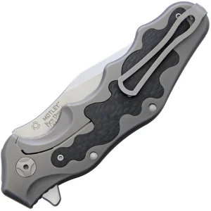 CRKT Ken Onion Motley Flipper Knife Carbon Fiber/Ti (Satin) K210CFXP, CRKT Ken Onion Motley Flipper Knife Carbon Fiber/Ti (Satin) K210CFXP for Sale, CRKT Ken Onion Motley Flipper Knife Carbon Fiber/Ti (Satin) K210CFXP