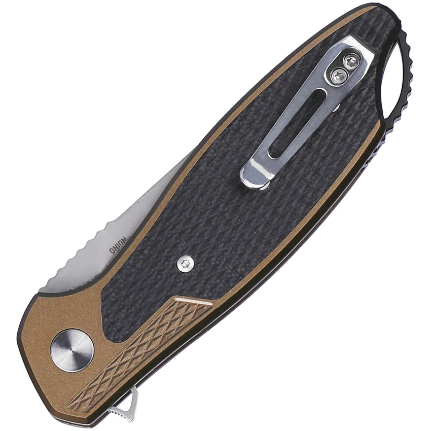 CRKT Ken Onion Jake Liner Lock Knife Bronze Aluminum (3.32" Bead Blast), CRKT Ken Onion Jake Liner Lock Knife Bronze Aluminum (3.32" Bead Blast) for Sale, CRKT Ken Onion Jake Liner Lock Knife Bronze Aluminum (3.32" Bead Blast)