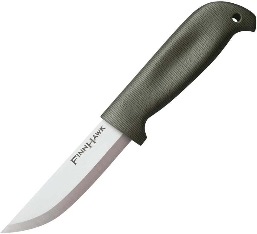 Cold Steel Finn Hawk Fixed Blade Knife Green (4" Satin) 20NPKZ, Cold Steel Finn Hawk Fixed Blade Knife Green (4" Satin) 20NPKZ for Sale, Cold Steel Finn Hawk Fixed Blade Knife Green (4" Satin) 20NPKZ