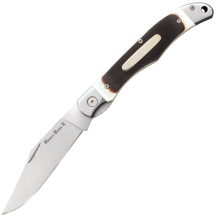 Cold Steel Ranch Boss II Liner Lock Knife Black Griv Ex (4" Satin)  20NPM1, Cold Steel Ranch Boss II Liner Lock Knife Black Griv Ex (4" Satin)  20NPM1 for Sale, Cold Steel Ranch Boss II Liner Lock Knife Black Griv Ex (4" Satin)  20NPM1