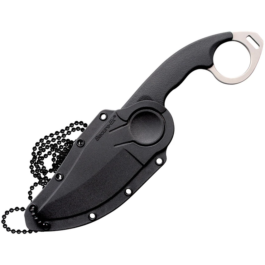 Cold Steel Double Agent II Neck Knife (3" Satin) 39FN, Cold Steel Double Agent II Neck Knife (3" Satin) 39FN for Sale, Cold Steel Double Agent II Neck Knife (3" Satin) 39FN