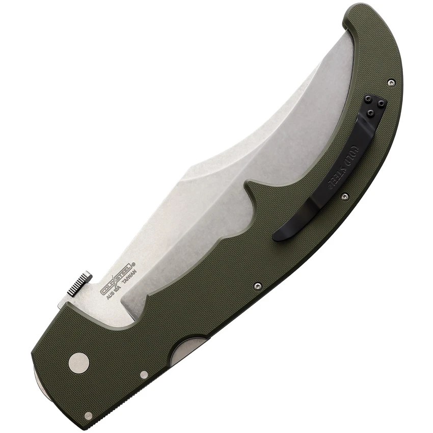 Cold Steel Espada XL 10A Lockback Knife OD Green G-10 (7.5" Stonewash) 62MGCODSW, Cold Steel Espada XL 10A Lockback Knife OD Green G-10 (7.5" Stonewash) 62MGCODSW for Sale, Cold Steel Espada XL 10A Lockback Knife OD Green G-10 (7.5" Stonewash) 62MGCODSW