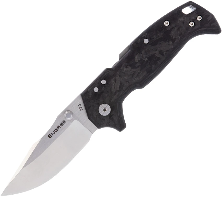 Cold Steel Engage Atlas Lock Knife Carbon Fiber Gray XHP Limited (3.5" Satin), Cold Steel Engage Atlas Lock Knife Carbon Fiber Gray XHP Limited (3.5" Satin) for Sale, Cold Steel Engage Atlas Lock Knife Carbon Fiber Gray XHP Limited (3.5" Satin)