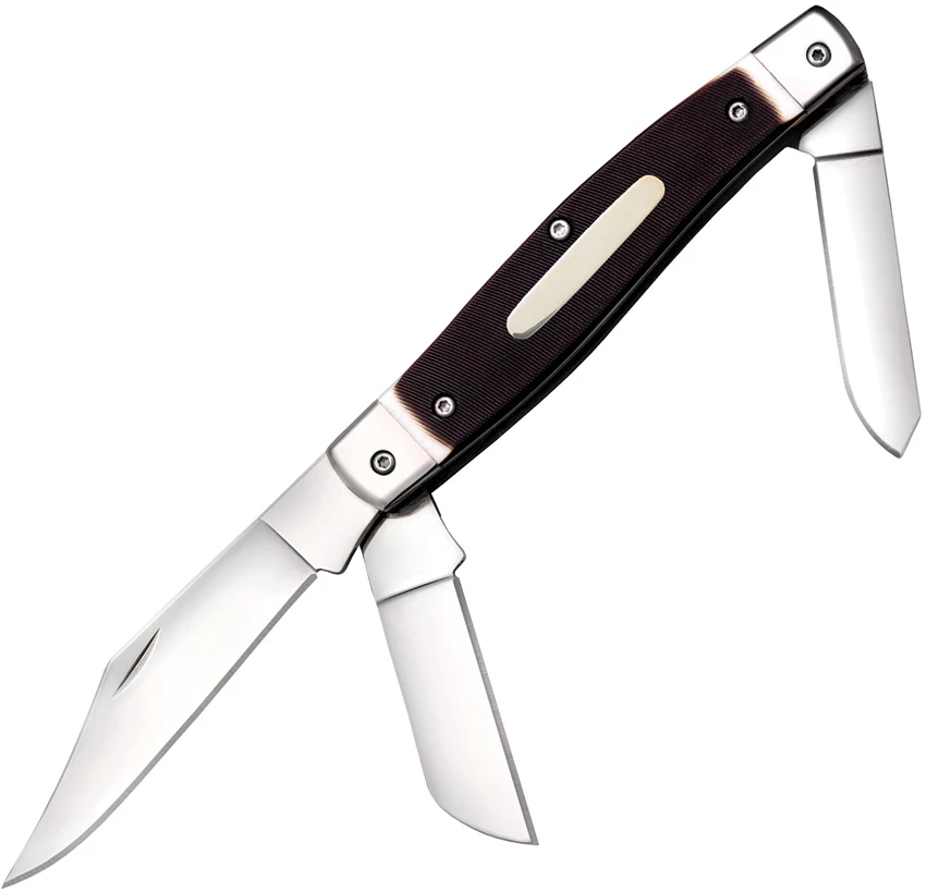 Cold Steel Ranch Boss III Stockman Slip Joint Knife (3.5" Satin), Cold Steel Ranch Boss III Stockman Slip Joint Knife (3.5" Satin) for Sale, Cold Steel Ranch Boss III Stockman Slip Joint Knife (3.5" Satin)