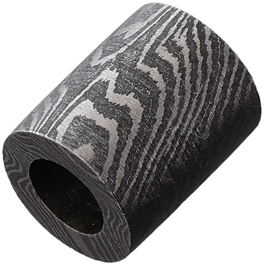 Tallen Straight Cylinder Barrel Bead (Damascus), Tallen Straight Cylinder Barrel Bead (Damascus) for Sale, Tallen Straight Cylinder Barrel Bead (Damascus)