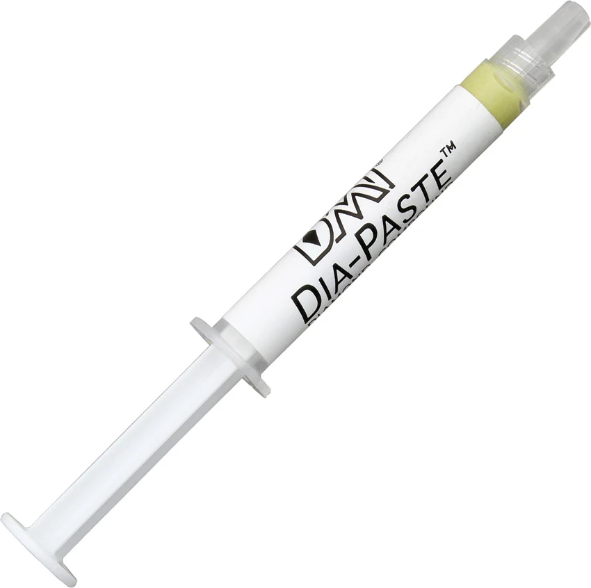DMT Dia-Paste Honing Compound Yellow 8000 Mesh/3 Micron - 2 Gram Syringe, DMT Dia-Paste Honing Compound Yellow 8000 Mesh/3 Micron - 2 Gram Syringe for Sale, DMT Dia-Paste Honing Compound Yellow 8000 Mesh/3 Micron - 2 Gram Syringe