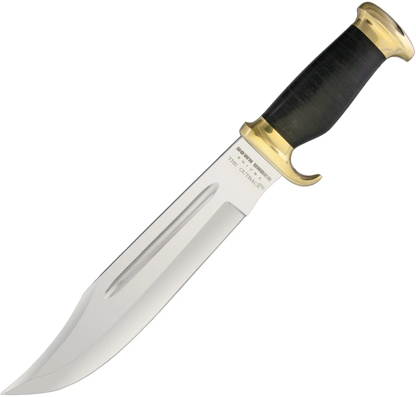Down Under Knives Outback Eclipse Fixed Blade Knife (11" Polish), Down Under Knives Outback Eclipse Fixed Blade Knife (11" Polish) for Sale, Down Under Knives Outback Eclipse Fixed Blade Knife (11" Polish)