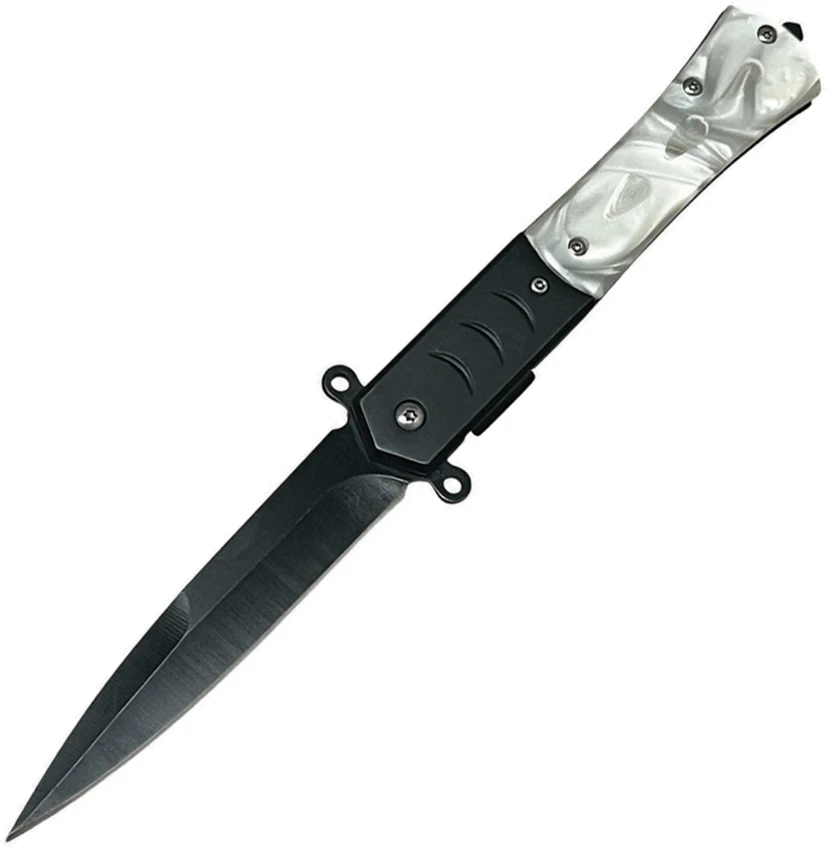 ElitEdge Linerlock A/O White Swirl, ElitEdge Linerlock A/O White Swirl for Sale, ElitEdge Linerlock A/O White Swirl
