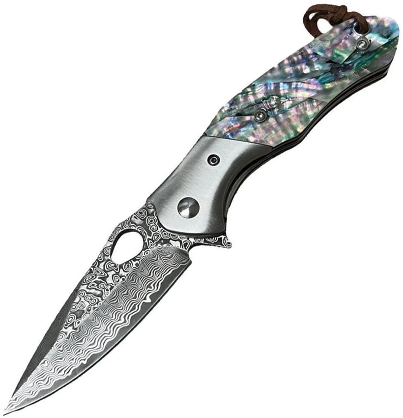 ElitEdge Linerlock Damascus, ElitEdge Linerlock Damascus for Sale, ElitEdge Linerlock Damascus