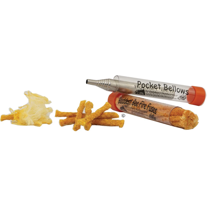 Epiphany Outdoor Gear Pocket Bellow & Fuse Combo Firestarter Set - EOGV3BBC, Epiphany Outdoor Gear Pocket Bellow & Fuse Combo Firestarter Set - EOGV3BBC for Sale, Epiphany Outdoor Gear Pocket Bellow & Fuse Combo Firestarter Set - EOGV3BBC