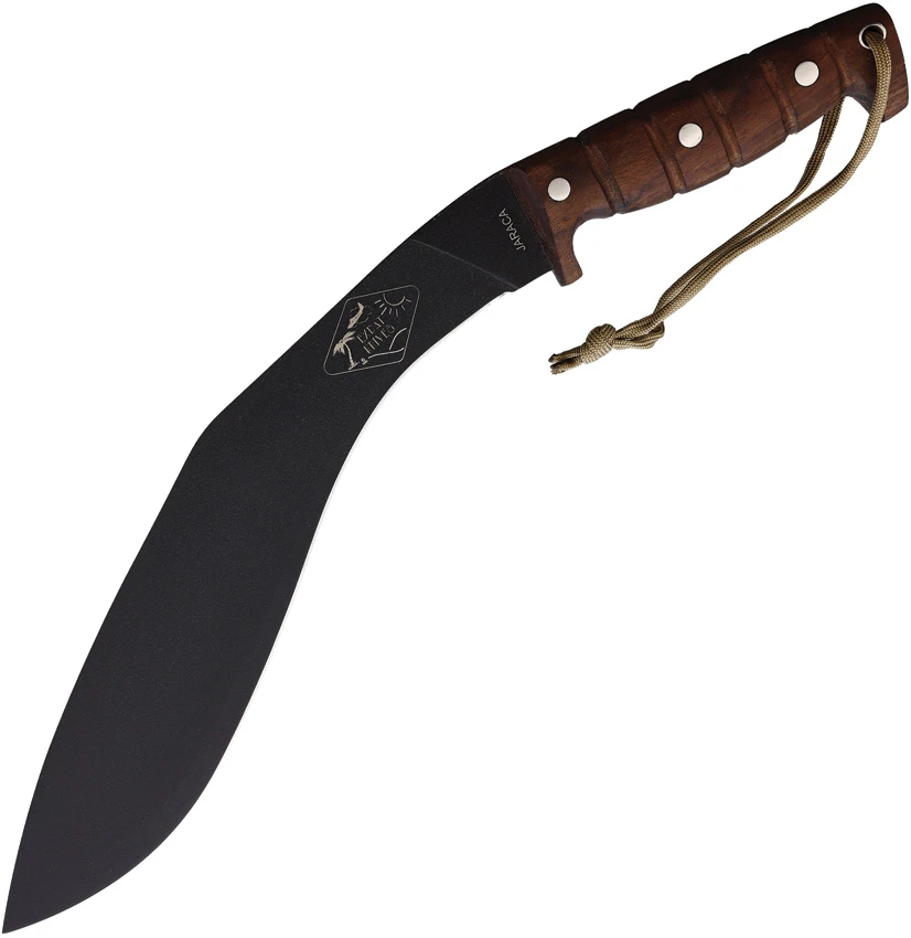 ESEE Knives Kukri Machete Walnut w/Khaki Sheath (11.5" Black), ESEE Knives Kukri Machete Walnut w/Khaki Sheath (11.5" Black) for Sale, ESEE Knives Kukri Machete Walnut w/Khaki Sheath (11.5" Black)