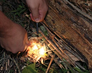 Exotac nanoSTRIKER XL Fire Starter Ferro Rod Ultra-Portable Keychain (Black), Exotac nanoSTRIKER XL Fire Starter Ferro Rod Ultra-Portable Keychain (Black) for Sale, Exotac nanoSTRIKER XL Fire Starter Ferro Rod Ultra-Portable Keychain (Black)