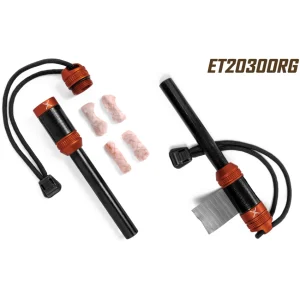 Exotac fireROD XL Fire Starter Ferro Rod w/ Storage Capsule (Gunmetal Gray), Exotac fireROD XL Fire Starter Ferro Rod w/ Storage Capsule (Gunmetal Gray) for Sale, Exotac fireROD XL Fire Starter Ferro Rod w/ Storage Capsule (Gunmetal Gray)