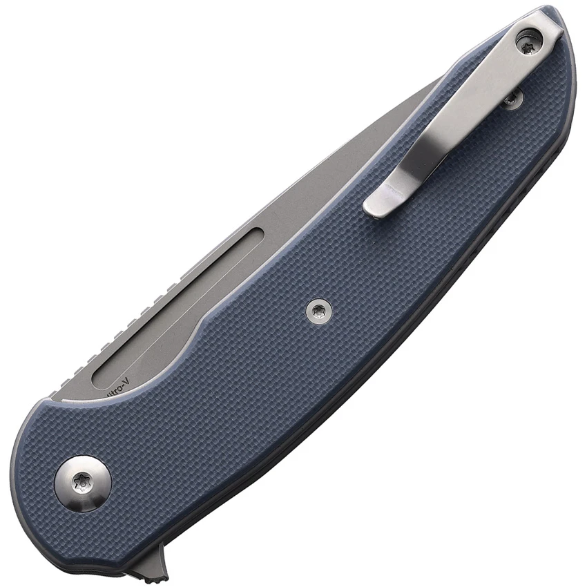 Ferrum Forge Knife Works Stinger Liner Lock Knife Blue G-10 (3.25" SW), Ferrum Forge Knife Works Stinger Liner Lock Knife Blue G-10 (3.25" SW) for Sale, Ferrum Forge Knife Works Stinger Liner Lock Knife Blue G-10 (3.25" SW)