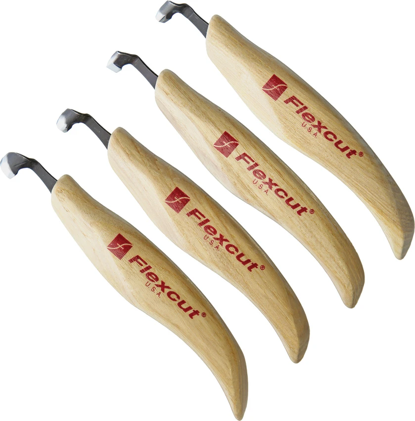 Flexcut Right-Handed Four Piece Scorp, Flexcut Right-Handed Four Piece Scorp for Sale, Flexcut Right-Handed Four Piece Scorp