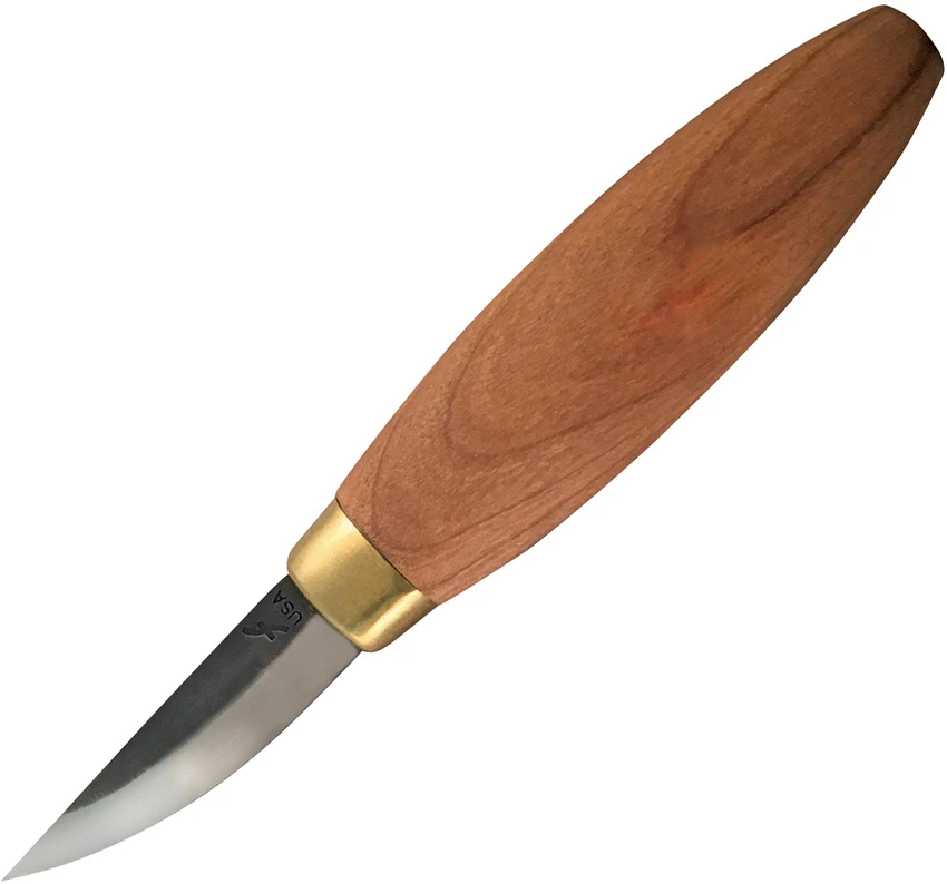 Flexcut Stub Sloyd Carver Fixed Blade Knife Cherry Hardwood (2.25" Black, Satin), Flexcut Stub Sloyd Carver Fixed Blade Knife Cherry Hardwood (2.25" Black, Satin) for Sale, Flexcut Stub Sloyd Carver Fixed Blade Knife Cherry Hardwood (2.25" Black, Satin)