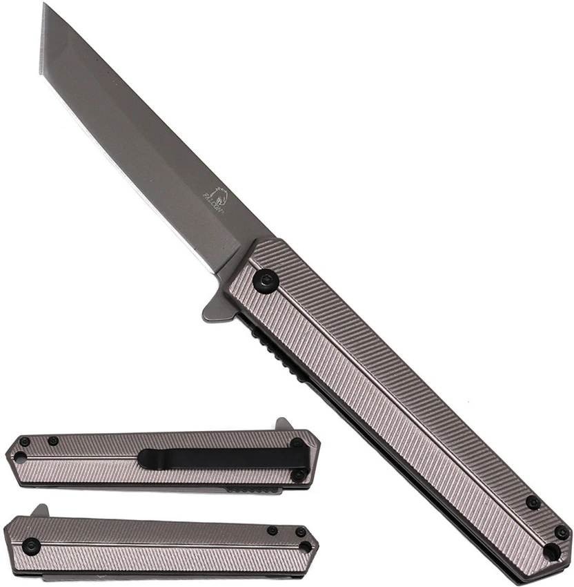 Falcon Linerlock A/O Gray, Falcon Linerlock A/O Gray for Sale, Falcon Linerlock A/O Gray