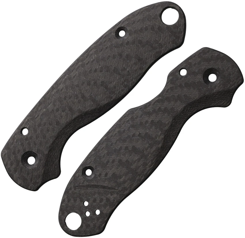 Flytanium Lotus Carbon Fiber Scales for Spyderco Paramilitary 3 Knife, Flytanium Lotus Carbon Fiber Scales for Spyderco Paramilitary 3 Knife for Sale, Flytanium Lotus Carbon Fiber Scales for Spyderco Paramilitary 3 Knife