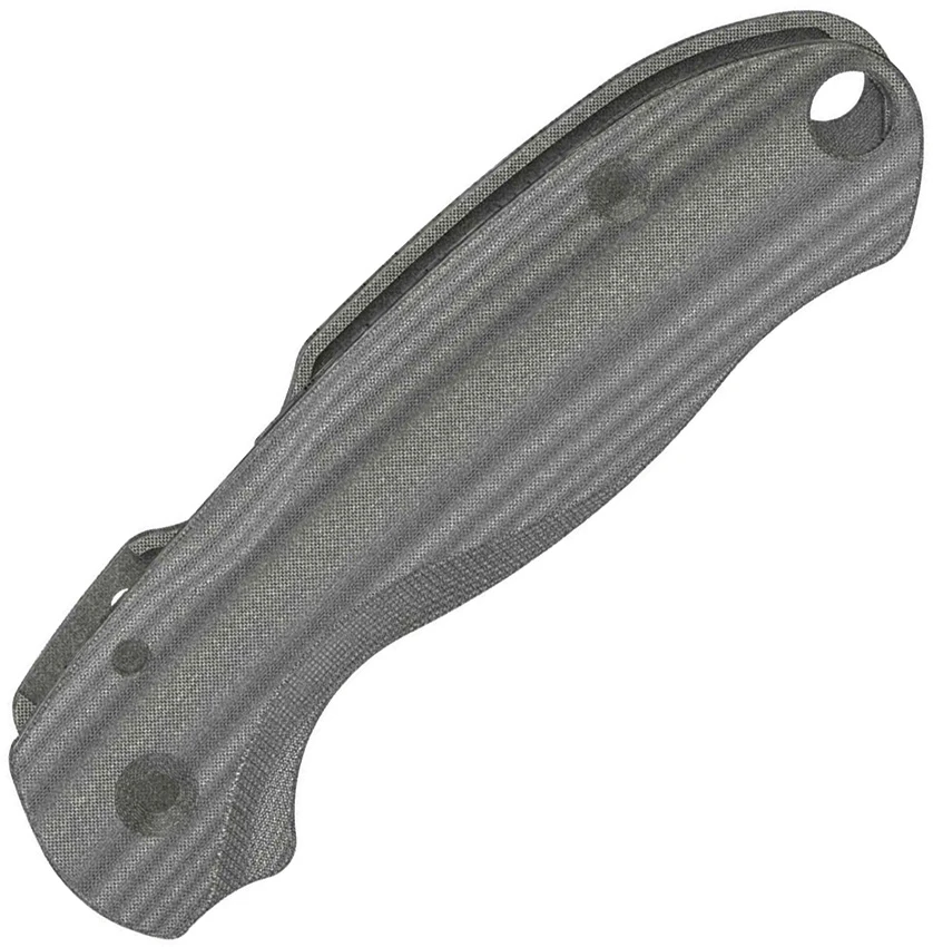 Flytanium Lotus Black Linen Micarta Scales for Spyderco Para 3 Knife, Flytanium Lotus Black Linen Micarta Scales for Spyderco Para 3 Knife for Sale, Flytanium Lotus Black Linen Micarta Scales for Spyderco Para 3 Knife
