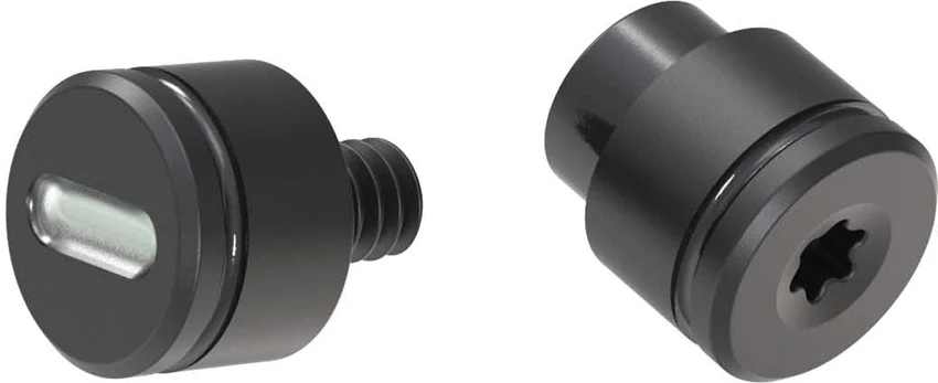 Flytanium + Glow Rhino Tritium Black Ti Thumbstud for Benchmade Knives, Flytanium + Glow Rhino Tritium Black Ti Thumbstud for Benchmade Knives for Sale, Flytanium + Glow Rhino Tritium Black Ti Thumbstud for Benchmade Knives