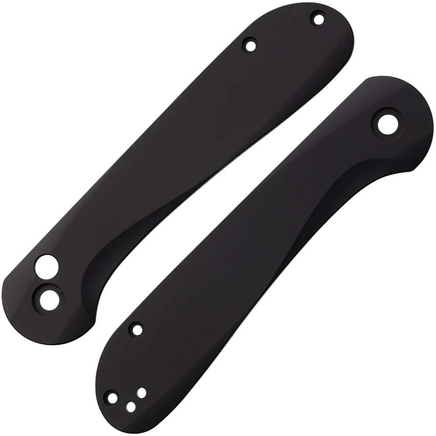 Flytanium Contoured DLC Black Ti Scales for CIVIVI Button Lock Elementum Knives, Flytanium Contoured DLC Black Ti Scales for CIVIVI Button Lock Elementum Knives for Sale, Flytanium Contoured DLC Black Ti Scales for CIVIVI Button Lock Elementum Knives