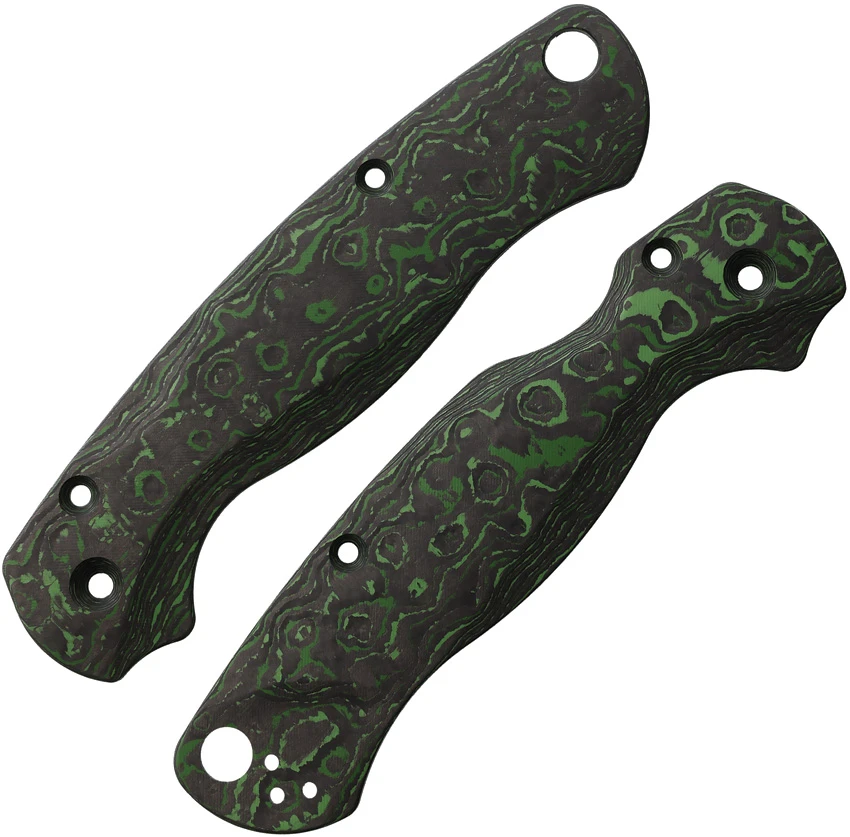 Flytanium Lotus CF Scales for Spyderco Paramilitary 2 - Jungle Wear Fat Carbon, Flytanium Lotus CF Scales for Spyderco Paramilitary 2 - Jungle Wear Fat Carbon for Sale, Flytanium Lotus CF Scales for Spyderco Paramilitary 2 - Jungle Wear Fat Carbon