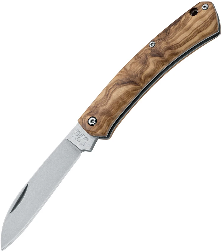 Fox Knives Nauta Slip Joint Knife Olive Wood (3.00" Satin), Fox Knives Nauta Slip Joint Knife Olive Wood (3.00" Satin) for Sale, Fox Knives Nauta Slip Joint Knife Olive Wood (3.00" Satin)