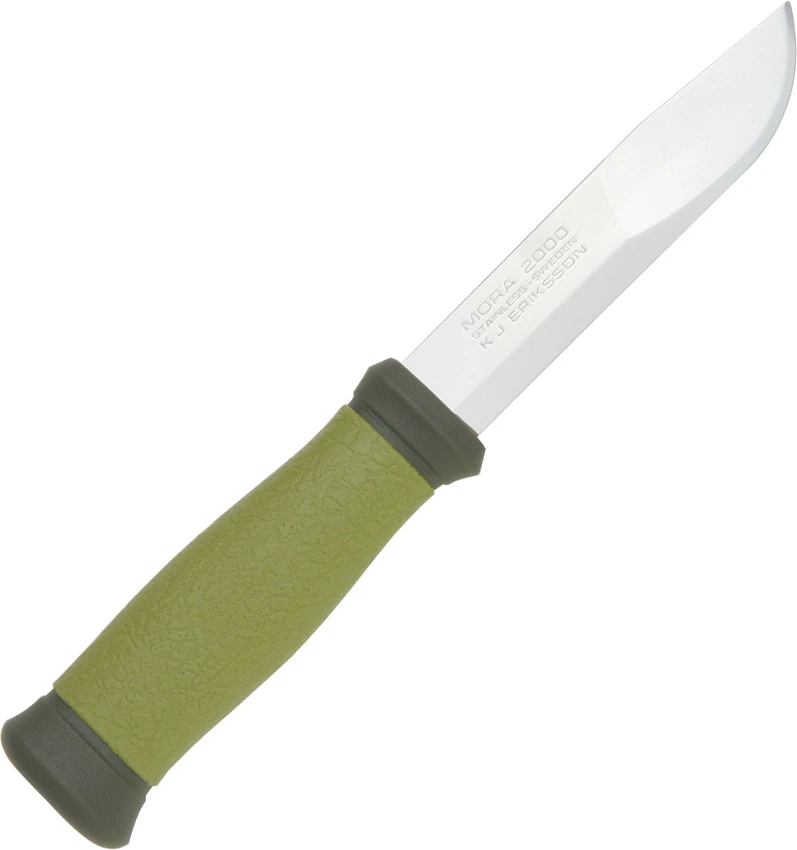 Morakniv Outdoor 2000 Fixed Blade Knife (4.25" Satin Plain) Olive, Morakniv Outdoor 2000 Fixed Blade Knife (4.25" Satin Plain) Olive for Sale, Morakniv Outdoor 2000 Fixed Blade Knife (4.25" Satin Plain) Olive