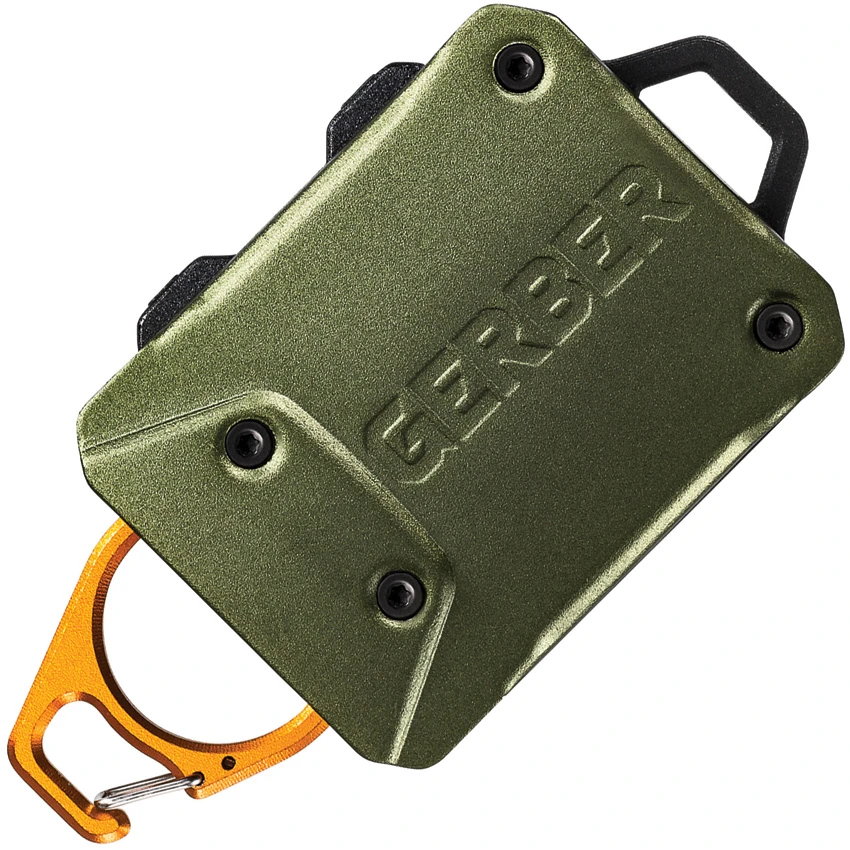Gerber Defender Large Rail Mount Fishing Tether Green/Orange 31-003555, Gerber Defender Large Rail Mount Fishing Tether Green/Orange 31-003555 for Sale, Gerber Defender Large Rail Mount Fishing Tether Green/Orange 31-003555