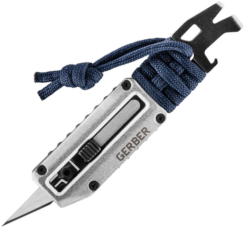 Gerber Prybrid-X Razor Blade Utility Knife Gray/Blue 31-003741, Gerber Prybrid-X Razor Blade Utility Knife Gray/Blue 31-003741 for Sale, Gerber Prybrid-X Razor Blade Utility Knife Gray/Blue 31-003741
