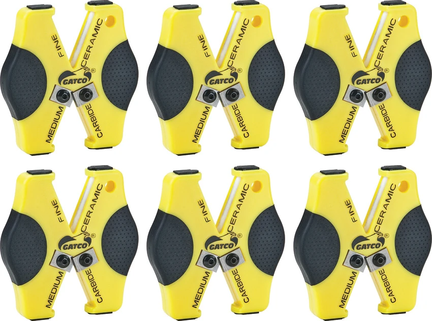 Gatco Double Duty Sharpener Six Pk, Gatco Double Duty Sharpener Six Pk for Sale, Gatco Double Duty Sharpener Six Pk