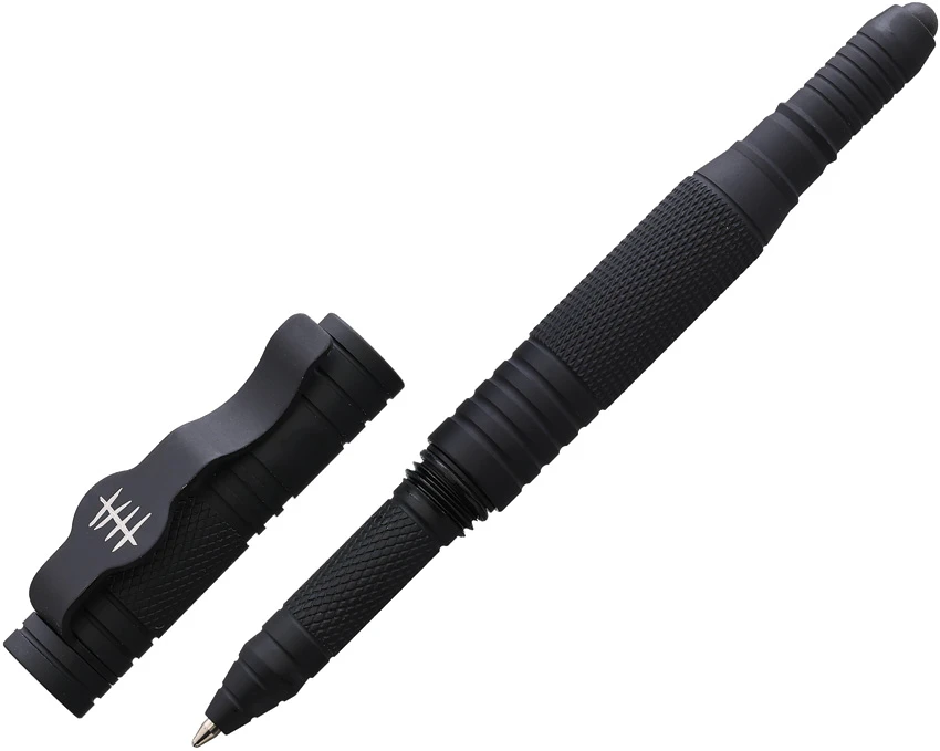 Halfbreed Blades HHA Tactical Pen Steel Striker Black Aluminum (5.88"), Halfbreed Blades HHA Tactical Pen Steel Striker Black Aluminum (5.88") for Sale, Halfbreed Blades HHA Tactical Pen Steel Striker Black Aluminum (5.88")