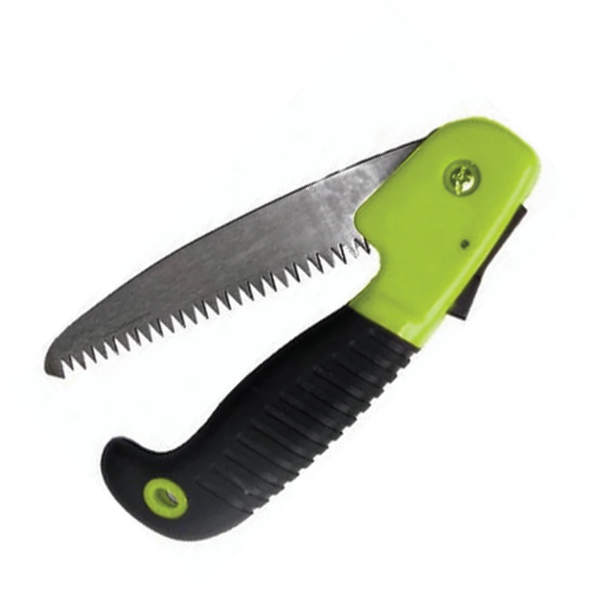 HME 5.5" Mini Folding Saw Black/Green Rubberized ABS (Carbon Steel) HME00107, HME 5.5" Mini Folding Saw Black/Green Rubberized ABS (Carbon Steel) HME00107 for Sale, HME 5.5" Mini Folding Saw Black/Green Rubberized ABS (Carbon Steel) HME00107