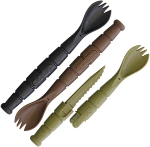 Ka-Bar Field Kit Spork/Knife 3 Pack (Black, Brown, OD Green), Ka-Bar Field Kit Spork/Knife 3 Pack (Black, Brown, OD Green) for Sale, Ka-Bar Field Kit Spork/Knife 3 Pack (Black, Brown, OD Green)