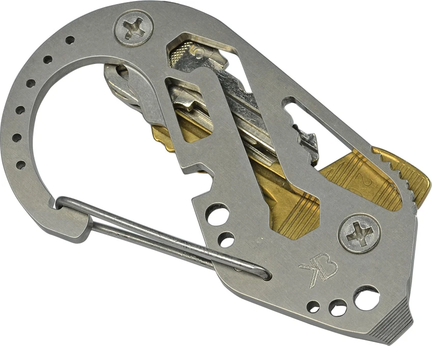 KeyBiner Tumbled Titanium Key Organizer Pocket Tool, KeyBiner Tumbled Titanium Key Organizer Pocket Tool for Sale, KeyBiner Tumbled Titanium Key Organizer Pocket Tool