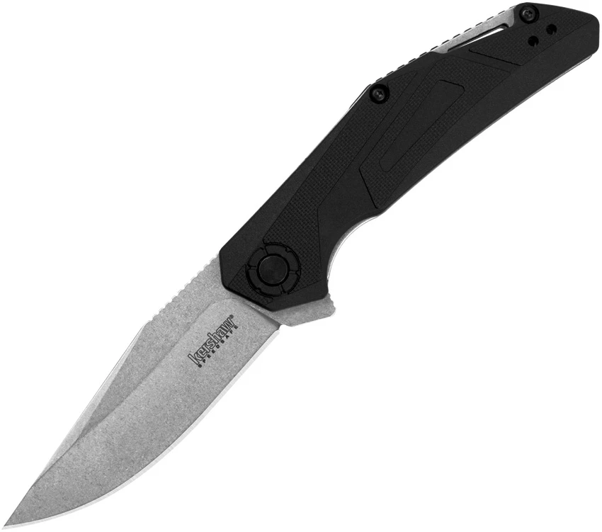 Kershaw Camshaft Assisted Opening Knife Black FRN (3" Stonewash) 1370, Kershaw Camshaft Assisted Opening Knife Black FRN (3" Stonewash) 1370 for Sale, Kershaw Camshaft Assisted Opening Knife Black FRN (3" Stonewash) 1370