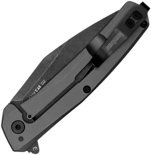 Kershaw Flyby Spring Assisted Frame Lock Knife Gray Steel (3" Black SW D2) 1404, Kershaw Flyby Spring Assisted Frame Lock Knife Gray Steel (3" Black SW D2) 1404 for Sale, Kershaw Flyby Spring Assisted Frame Lock Knife Gray Steel (3" Black SW D2) 1404