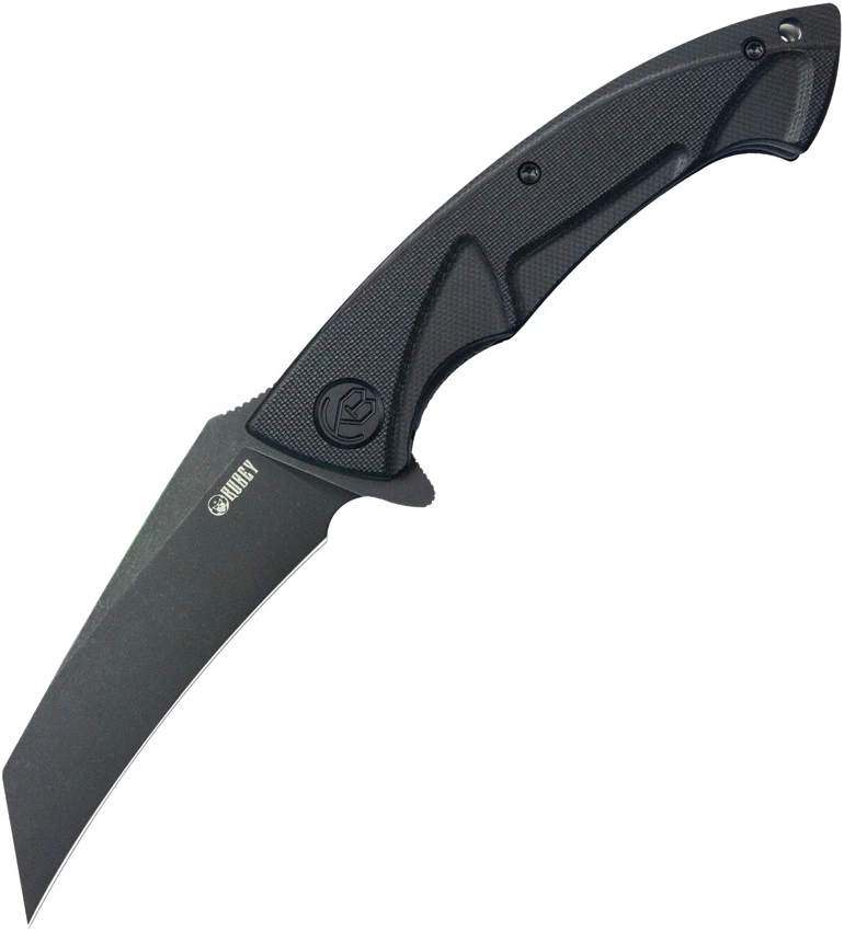 Kubey Anteater Liner Lock Knife Black G-10 (3.5" Black SW D2), Kubey Anteater Liner Lock Knife Black G-10 (3.5" Black SW D2) for Sale, Kubey Anteater Liner Lock Knife Black G-10 (3.5" Black SW D2)