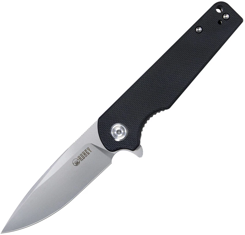 Kubey Wolverine Liner Lock Knife Black G-10 (3" Bead Blast D2), Kubey Wolverine Liner Lock Knife Black G-10 (3" Bead Blast D2) for Sale, Kubey Wolverine Liner Lock Knife Black G-10 (3" Bead Blast D2)