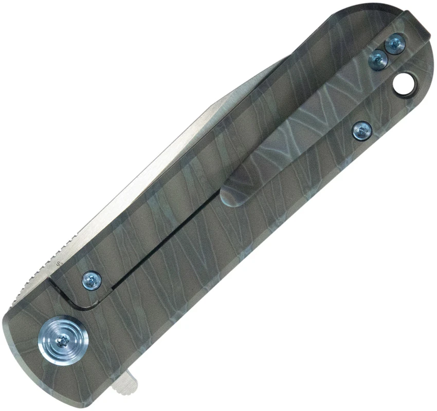 Kubey Knives NEO Frame Lock Knife Flamed Titanium (3" Satin S35VN), Kubey Knives NEO Frame Lock Knife Flamed Titanium (3" Satin S35VN) for Sale, Kubey Knives NEO Frame Lock Knife Flamed Titanium (3" Satin S35VN)