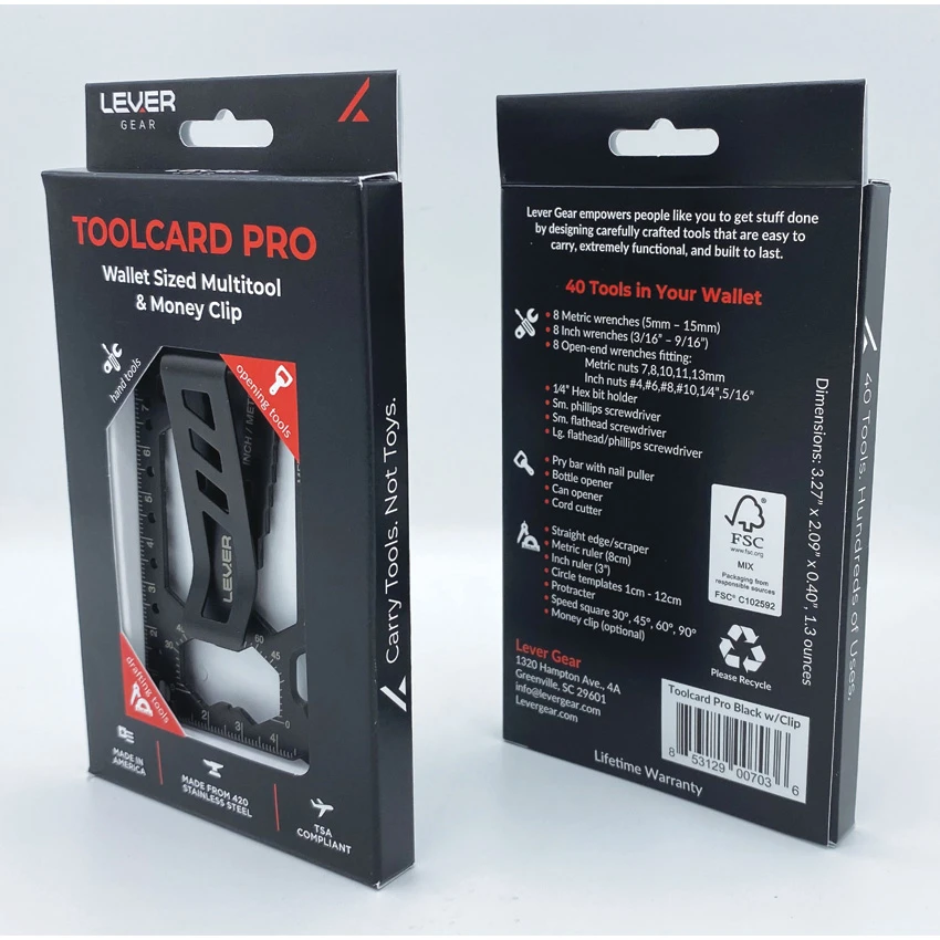 Lever Gear Toolcard Pro with Money Clip, Lever Gear Toolcard Pro with Money Clip for Sale, Lever Gear Toolcard Pro with Money Clip