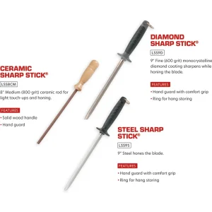 Lansky Sharp Stick 8" Ceramic Rod (LS28), Lansky Sharp Stick 8" Ceramic Rod (LS28) for Sale, Lansky Sharp Stick 8" Ceramic Rod (LS28)