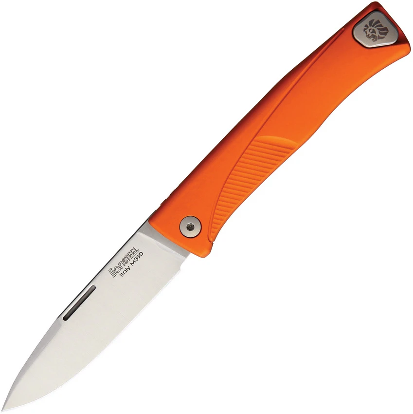 LionSteel Thrill Integral Slip Joint Knife Orange Al (Satin) TL-A-OS, LionSteel Thrill Integral Slip Joint Knife Orange Al (Satin) TL-A-OS for Sale, LionSteel Thrill Integral Slip Joint Knife Orange Al (Satin) TL-A-OS