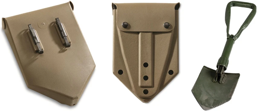 Miscellaneous German OD Tri Fold Shovel Used, Miscellaneous German OD Tri Fold Shovel Used for Sale, Miscellaneous German OD Tri Fold Shovel Used