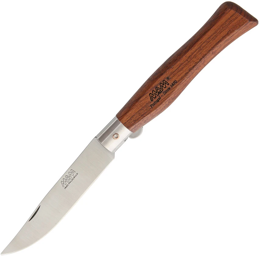 MAM Hunters Liner Lock Pocket Knife Wood (4" Satin) 2060, MAM Hunters Liner Lock Pocket Knife Wood (4" Satin) 2060 for Sale, MAM Hunters Liner Lock Pocket Knife Wood (4" Satin) 2060