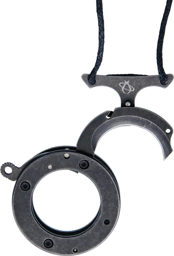 Mantis Vicious Circle Folding Neck Knife (1.25" Stonewash) MK14sw, Mantis Vicious Circle Folding Neck Knife (1.25" Stonewash) MK14sw for Sale, Mantis Vicious Circle Folding Neck Knife (1.25" Stonewash) MK14sw