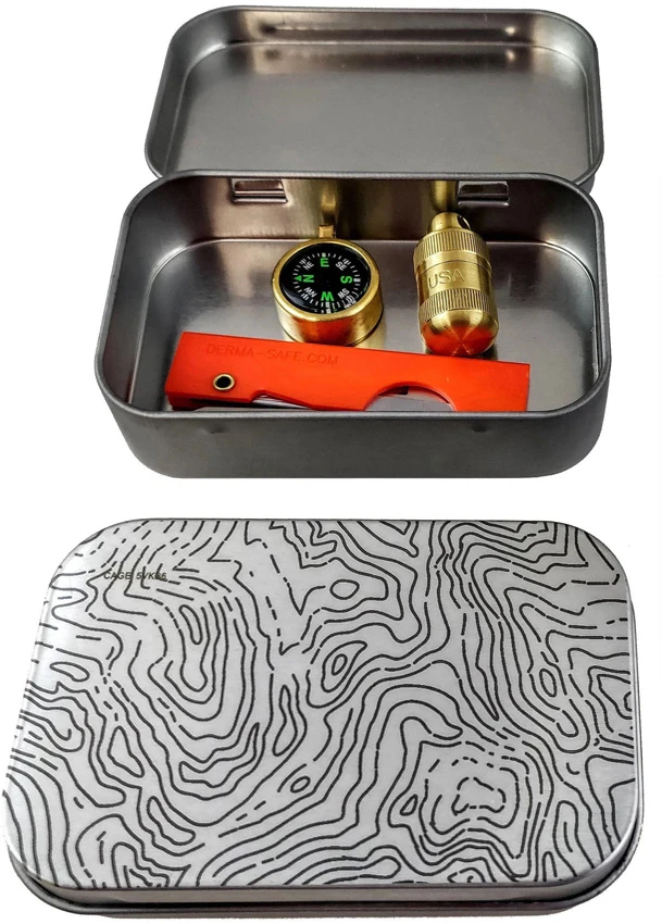 Industrial Strength Food-Grade Survival Tin Topographic (Large), Industrial Strength Food-Grade Survival Tin Topographic (Large) for Sale, Industrial Strength Food-Grade Survival Tin Topographic (Large)