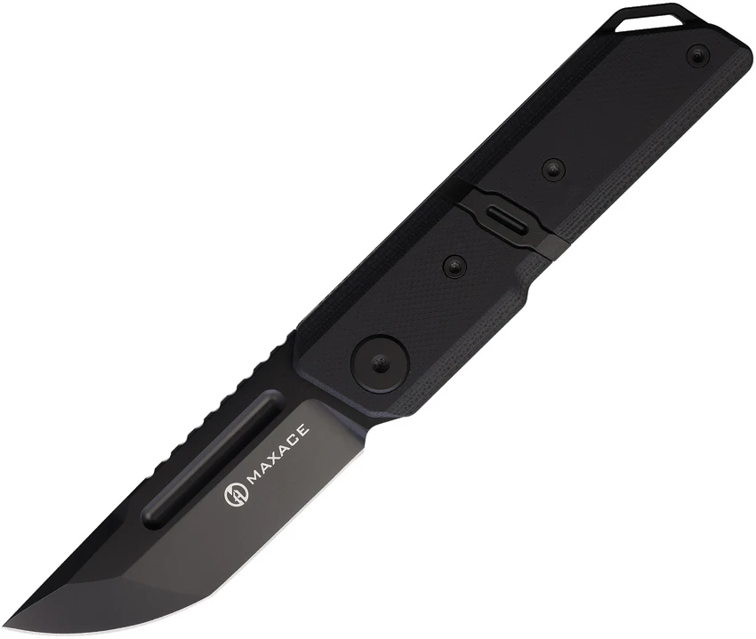 Maxace Capsule II Liner Lock Knife Black G-10 (2.67" Black), Maxace Capsule II Liner Lock Knife Black G-10 (2.67" Black) for Sale, Maxace Capsule II Liner Lock Knife Black G-10 (2.67" Black)